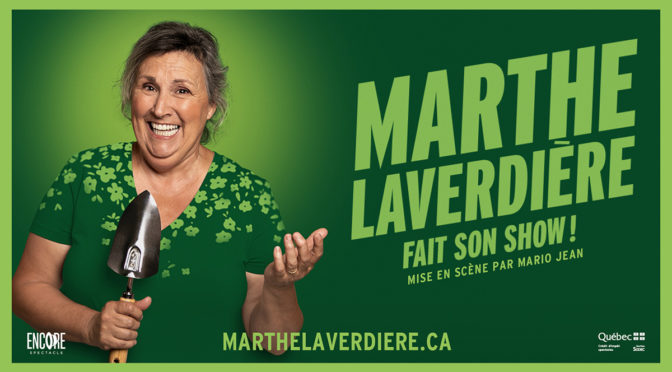 Marthe Laverdière le 25 mai 2024 à 20:00h à 35$