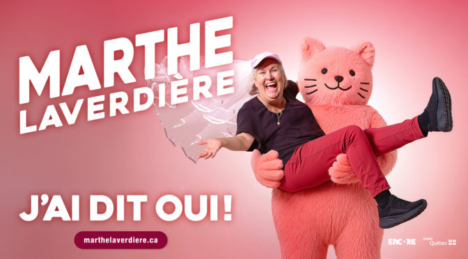 Marthe Laverdière le vendredi 27 août 2027 à 44$